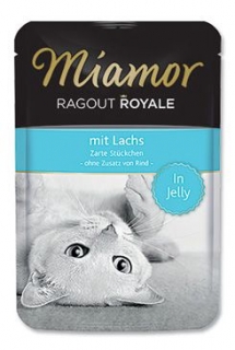 Miamor Cat Ragout kapsa losos v želé 100g