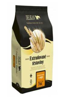 DELIKAN Těstoviny instantní + vejce pro psy 3kg