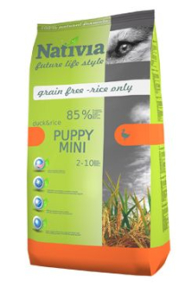 Nativia Dog Puppy Mini Duck&Rice 3kg