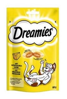 Dreamies kočka pochoutka sýrová 60g