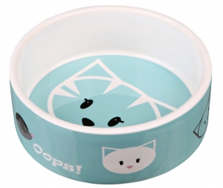 TRIXIE Keramická miska MIMI s kočičí hlavou 0,3l/12 cm