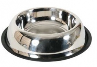 Miska nerez protiskluz pes STEEL 0,70 l Zolux