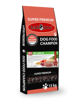 BARDOG Granule Lisované za studena TOP LAMB 60 15 kg