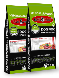 Bardog Hypoalergenní granule Venison Potato 2 x 12 kg