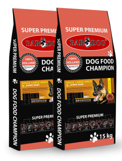 Bardog Super prémiové granule Adult Large Breed 26/16 2 x 13 kg