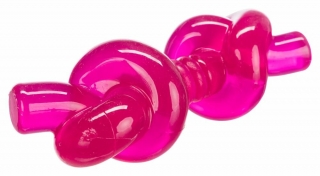 TRIXIE Bungee Knot, dvojuzel, extrapružná a odolná TPR, 17cm - DOPRODEJ