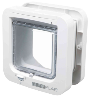 TRIXIE SureFlap 4-cestná dvířka na mikročip 21 x 21 cm - bílé (RP 2,90 Kč)