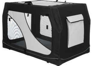 TRIXIE Transportní nylonový box Vario S 61x43x46 cm černo-šedý