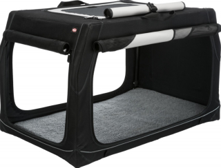 TRIXIE Transportní nylonový box Vario M 76x48x51 cm černo-šedý