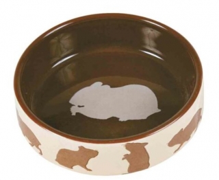 TRIXIE Keramická miska pro křečky barevná 80 ml/8 cm