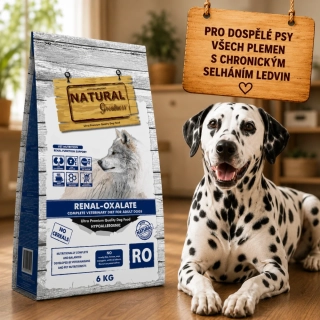 Natural Greatness RENAL - OXALATE veterinární dieta pro psy 6 kg