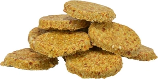 TRIXIE Cracker, sušenky pro hlodavce s mrkví, ⌀ 4 cm / 150 g