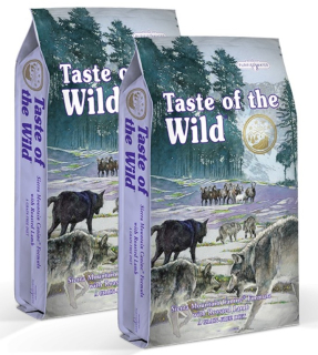 Taste of the Wild Sierra Mountain Canine  2 x 12,2 kg