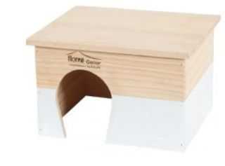 Domek pro hlodavce HOME COLOR L bílý Zolux