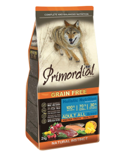 Primordial GF Adult Trout & Duck 2 kg
