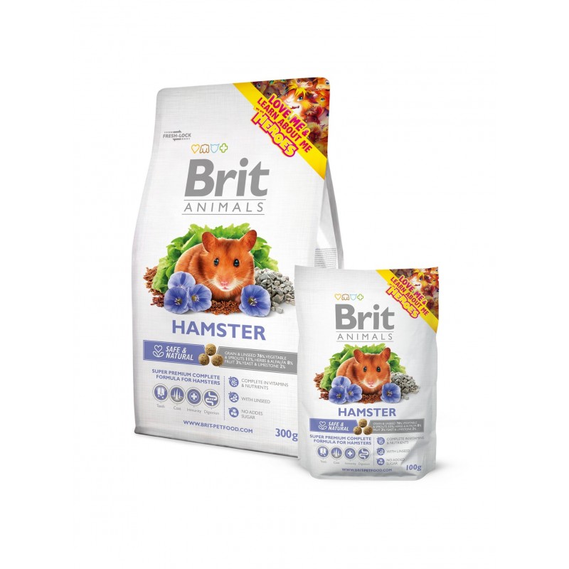 Brit Animals Hamster Complete 100g